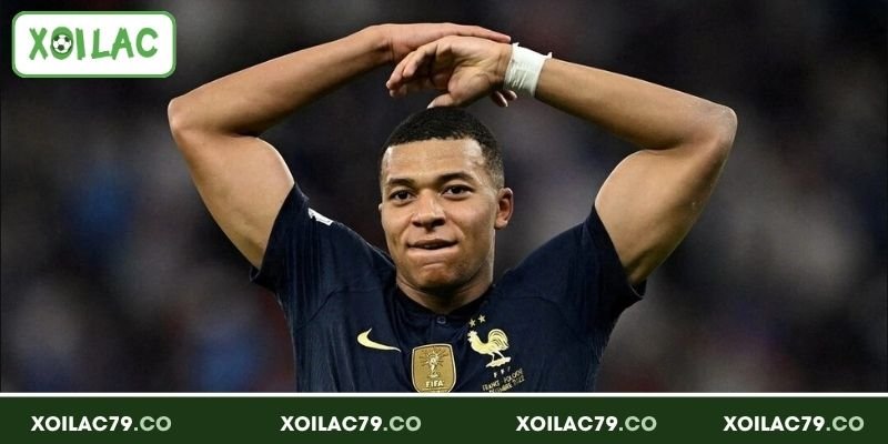 Mbappe có tên đầy đủ Kylian Mbappe Lottin